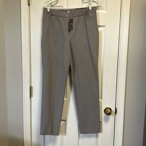 NEW WITH TAGS- J Jill heathered beige pointe pant